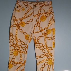 Nicki Minaj sexy hi wasted jeans sz 5-6